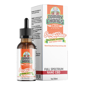 Good Vibes Full-Spectrum Nano CBD Tincture (100 mg CBD + 3,000 mg Caffeine)