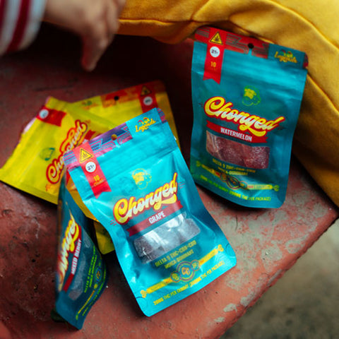 Sativa Delta-9 THC Gummies - Pink Lemonade (200 mg THC + 50 mg CBC + 50 mg CBG)