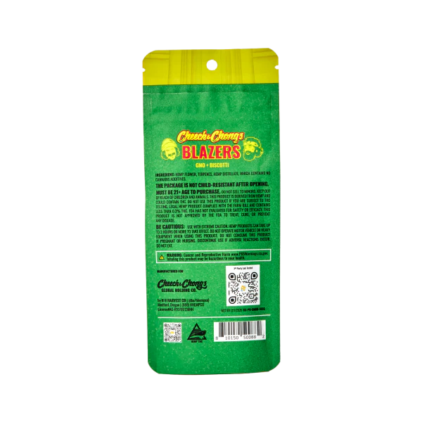 GMO + Biscotti Premium THCa Prerolls  (2-pack, 2 g)