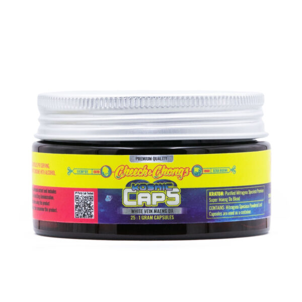 CHEECH AND CHONGS – KOSMIC POWDERED LEAF CAPSULES – WHITE MAENG DA