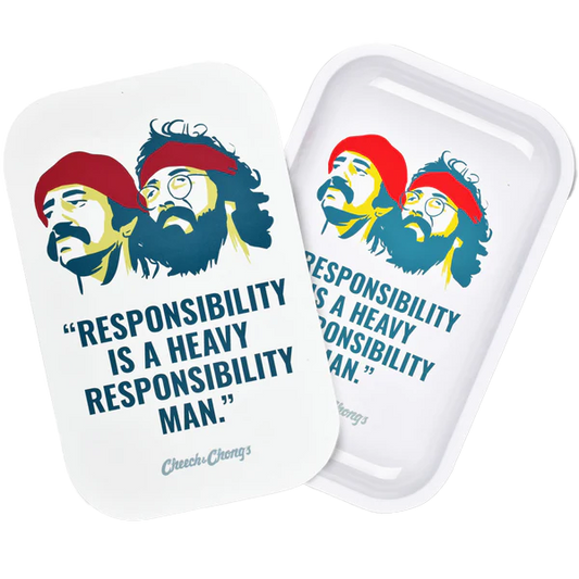 Cheech & Chong’s Rolling Tray – Responsibility