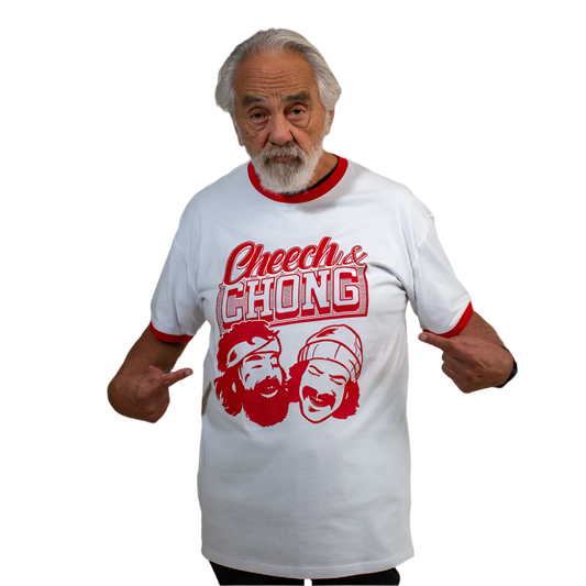 Retro Ringer Tee – Red