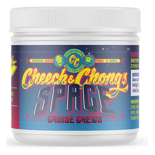 Space Chews Delta-9 THC Gummies - Mixed Tropical (300 mg THC)