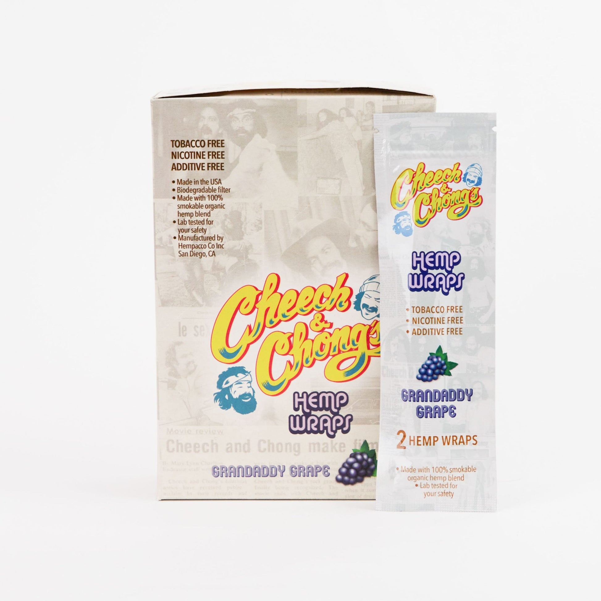 Hemp Blunt Wraps - Grandaddy Grape image 2