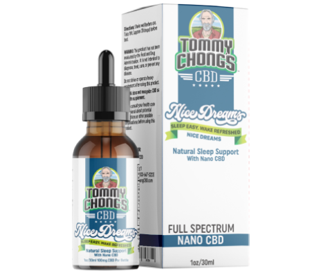 Nice Dreams Full-Spectrum Nano CBD Oil Tincture  (100 mg CBD + 15 mg Melatonin)